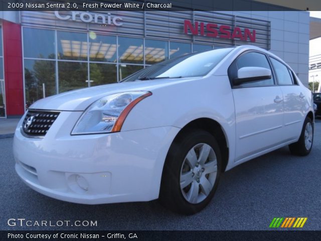 2009 Nissan Sentra 2.0 in Fresh Powder White