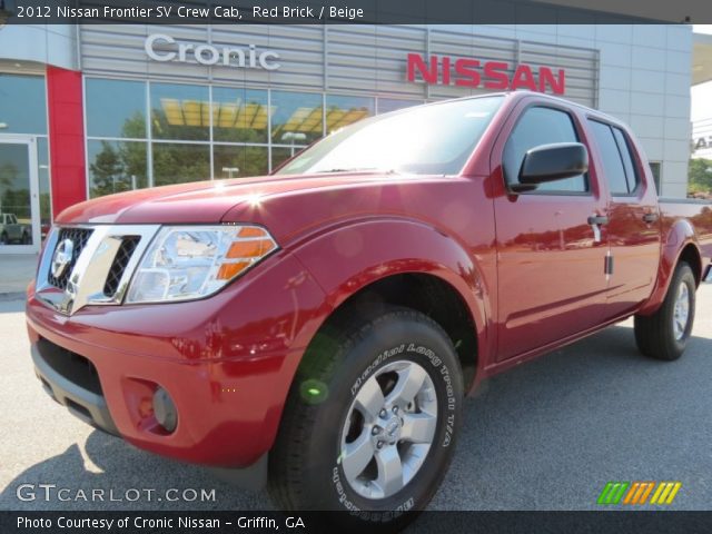 2012 Nissan Frontier SV Crew Cab in Red Brick