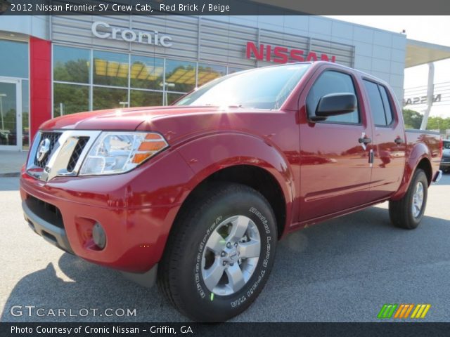 2012 Nissan Frontier SV Crew Cab in Red Brick