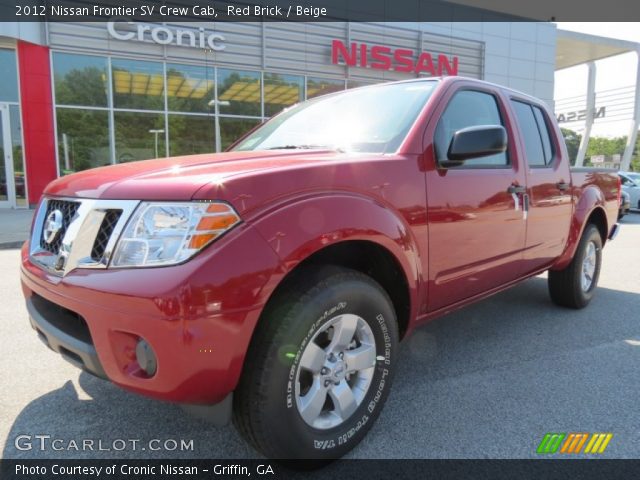 2012 Nissan Frontier SV Crew Cab in Red Brick