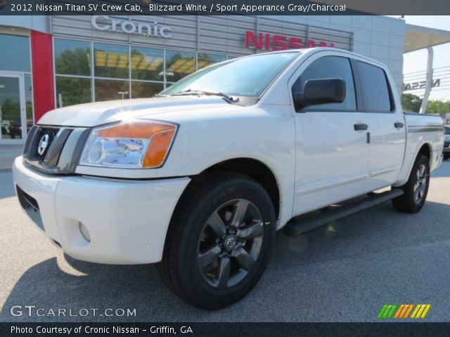 2012 Nissan Titan SV Crew Cab in Blizzard White