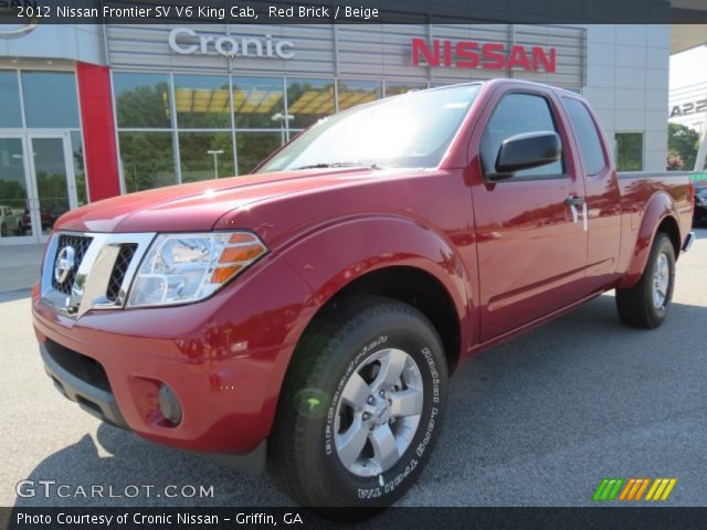 2012 Nissan Frontier SV V6 King Cab in Red Brick