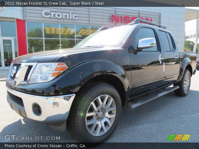2012 Nissan Frontier SL Crew Cab in Super Black