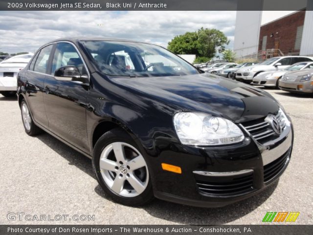 2009 Volkswagen Jetta SE Sedan in Black Uni