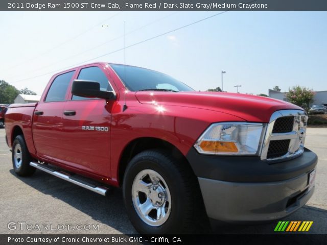 2011 Dodge Ram 1500 ST Crew Cab in Flame Red