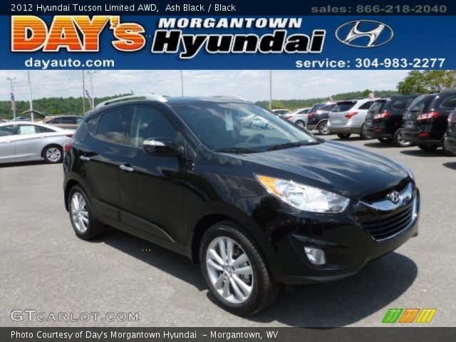2012 Hyundai Tucson Limited AWD in Ash Black