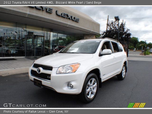 2012 Toyota RAV4 V6 Limited 4WD in Blizzard White Pearl