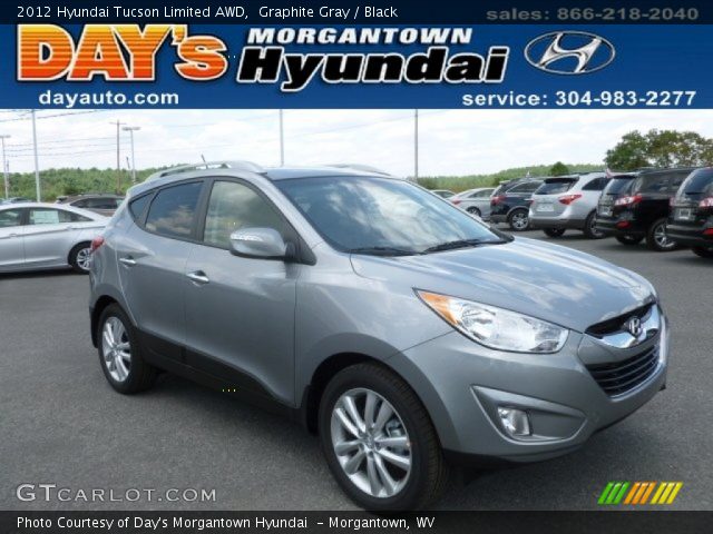 2012 Hyundai Tucson Limited AWD in Graphite Gray