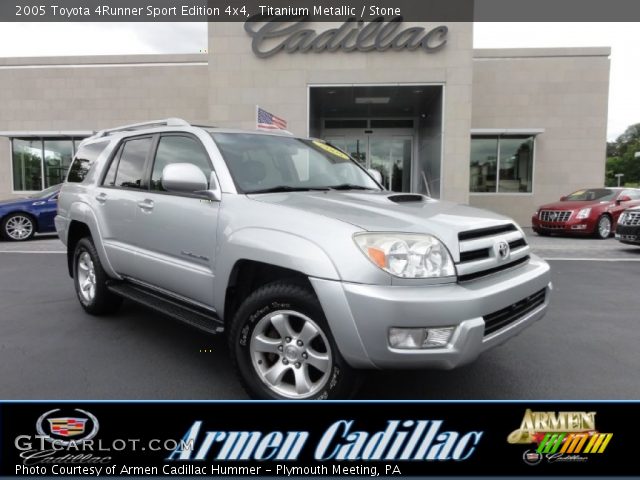 2005 Toyota 4Runner Sport Edition 4x4 in Titanium Metallic