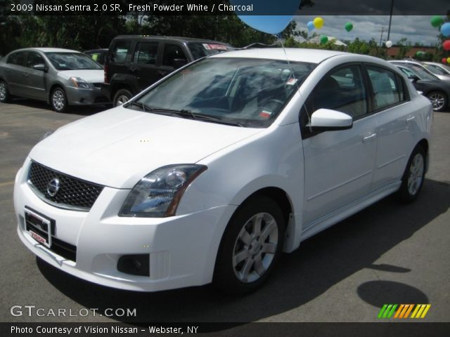 2009 Nissan Sentra 2.0 SR in Fresh Powder White