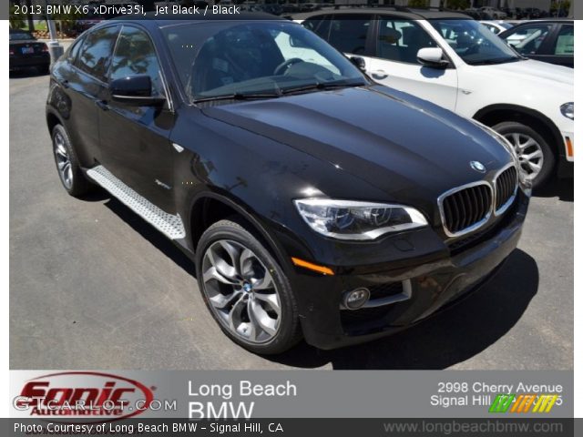 2013 BMW X6 xDrive35i in Jet Black