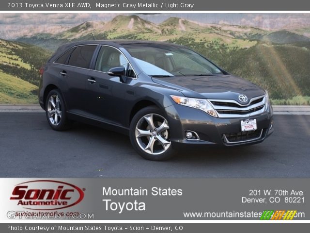 2013 Toyota Venza XLE AWD in Magnetic Gray Metallic