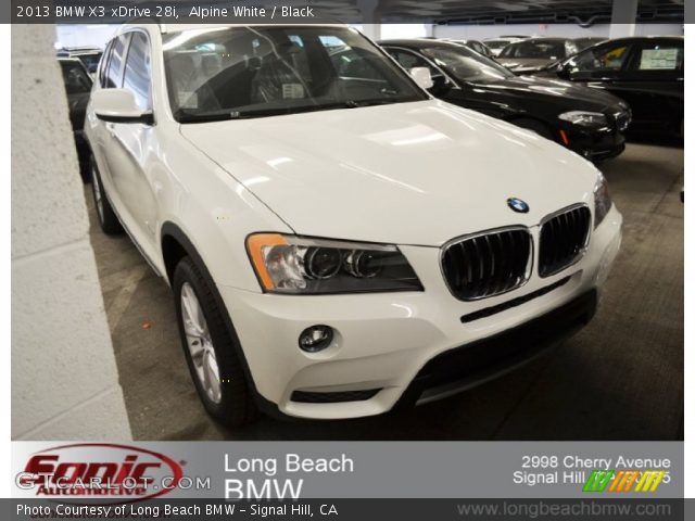 2013 BMW X3 xDrive 28i in Alpine White