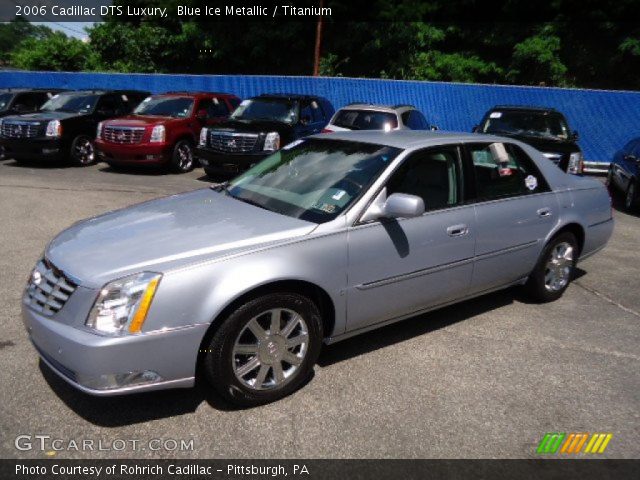 2006 Cadillac DTS Luxury in Blue Ice Metallic