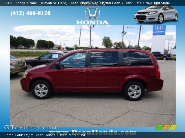 2010 Dodge Grand Caravan SE Hero in Deep Cherry Red Crystal Pearl