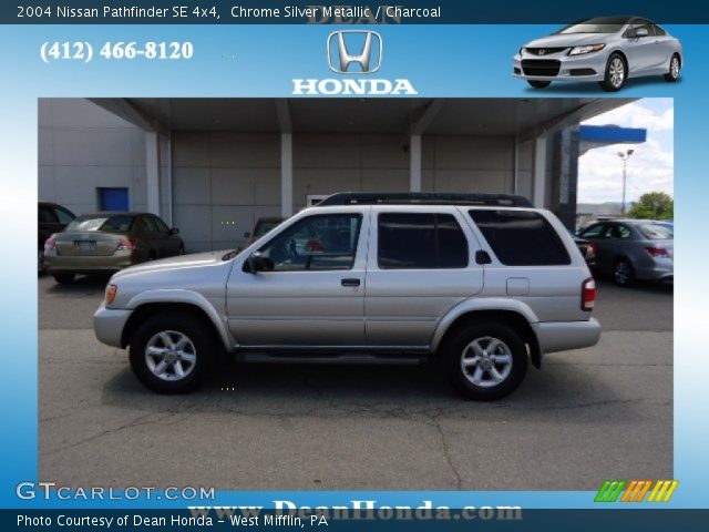2004 Nissan Pathfinder SE 4x4 in Chrome Silver Metallic