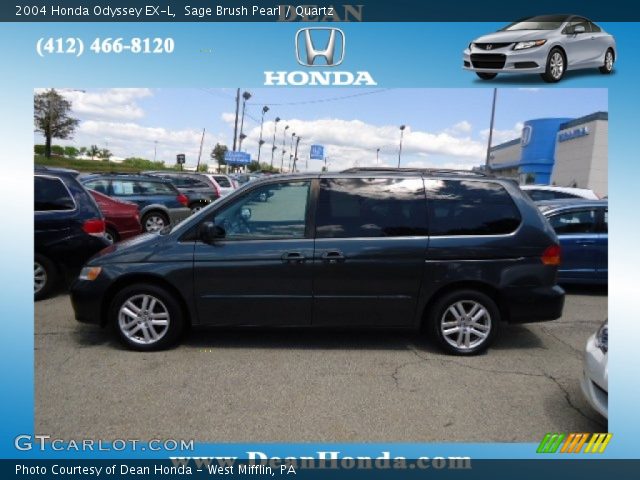 2004 Honda Odyssey EX-L in Sage Brush Pearl
