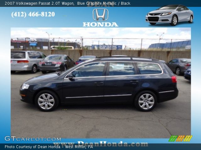 2007 Volkswagen Passat 2.0T Wagon in Blue Graphite Metallic