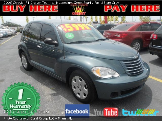 2006 Chrysler PT Cruiser Touring in Magnesium Green Pearl