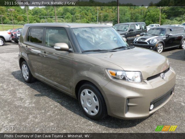 2011 Scion xB  in Army Rock Metallic