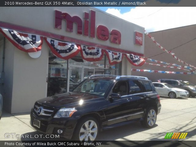 2010 Mercedes-Benz GLK 350 4Matic in Obsidian Black Metallic
