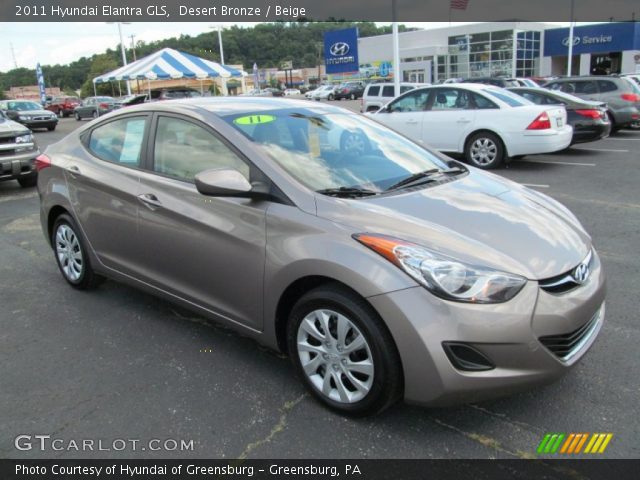 2011 Hyundai Elantra GLS in Desert Bronze