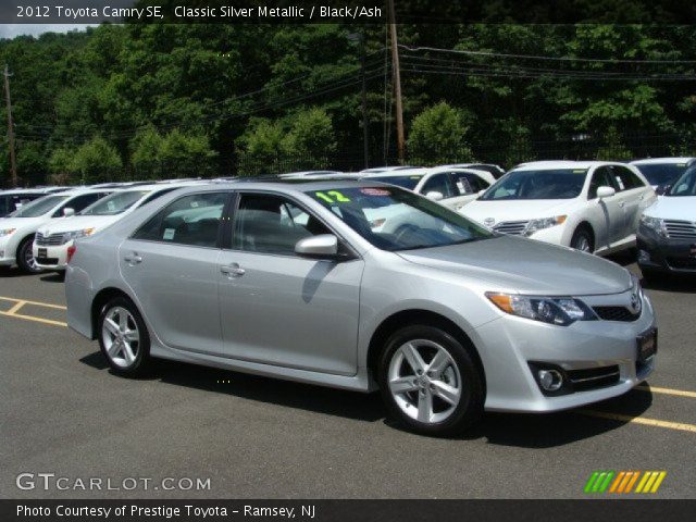 2012 Toyota Camry SE in Classic Silver Metallic