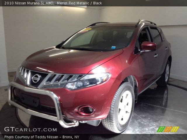 2010 Nissan Murano SL AWD in Merlot Red Metallic