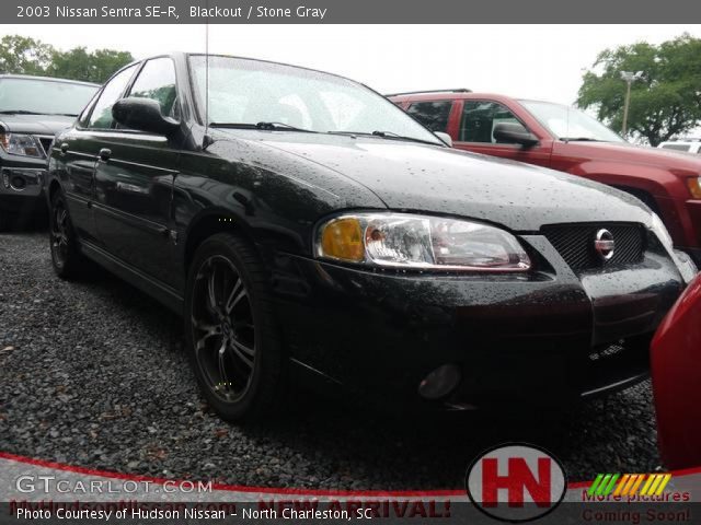 2003 Nissan Sentra SE-R in Blackout