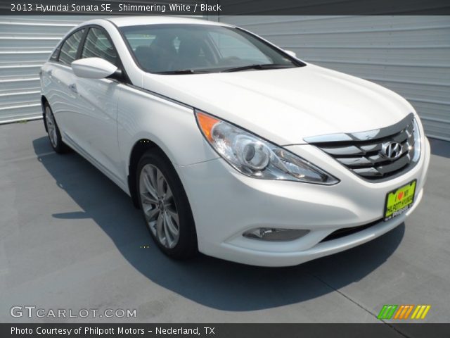 2013 Hyundai Sonata SE in Shimmering White