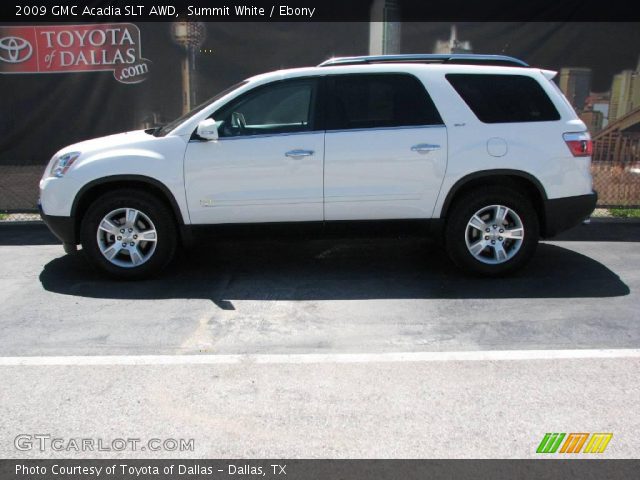 2009 GMC Acadia SLT AWD in Summit White