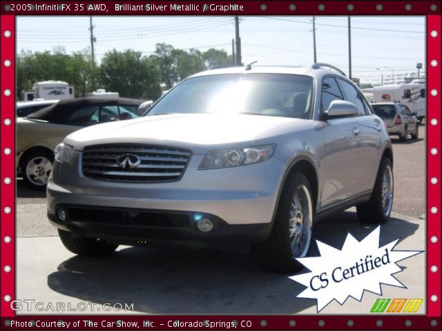 2005 Infiniti FX 35 AWD in Brilliant Silver Metallic