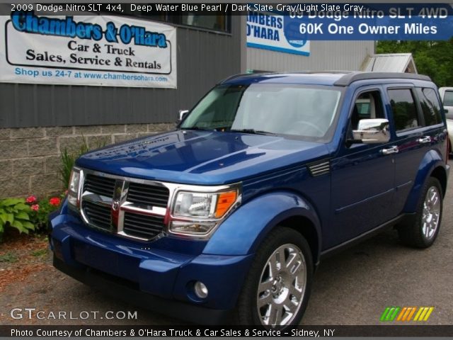 2009 Dodge Nitro SLT 4x4 in Deep Water Blue Pearl