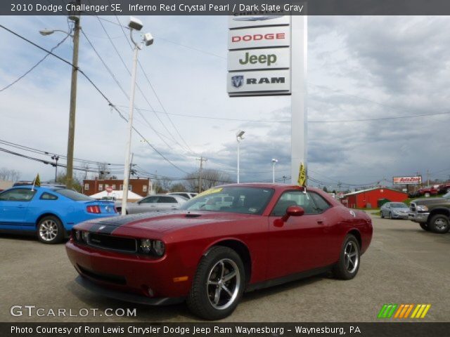 2010 Dodge Challenger SE in Inferno Red Crystal Pearl