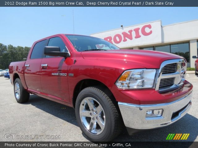 2012 Dodge Ram 1500 Big Horn Crew Cab in Deep Cherry Red Crystal Pearl