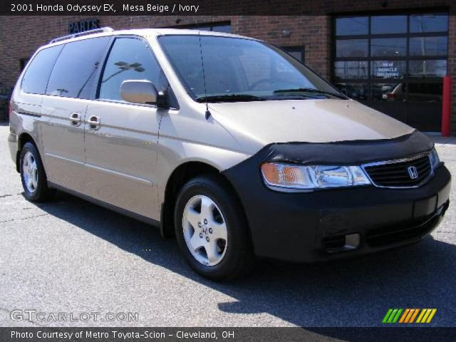 2001 Honda Odyssey EX in Mesa Beige