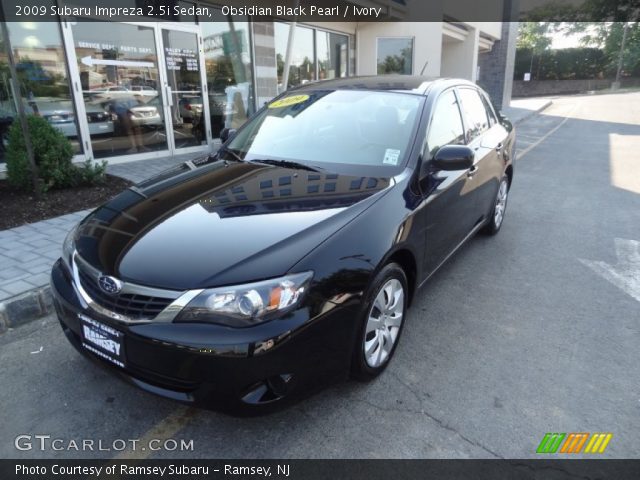 2009 Subaru Impreza 2.5i Sedan in Obsidian Black Pearl