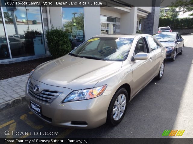 2007 Toyota Camry Hybrid in Desert Sand Mica