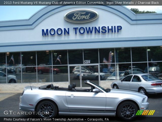 2013 Ford Mustang V6 Mustang Club of America Edition Convertible in Ingot Silver Metallic
