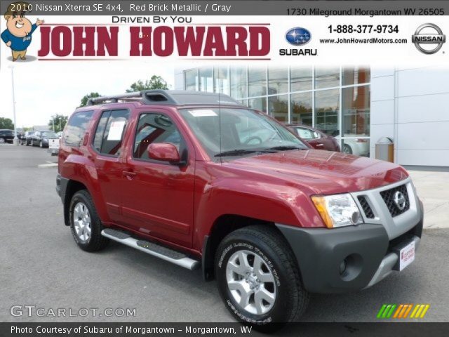 2010 Nissan Xterra SE 4x4 in Red Brick Metallic