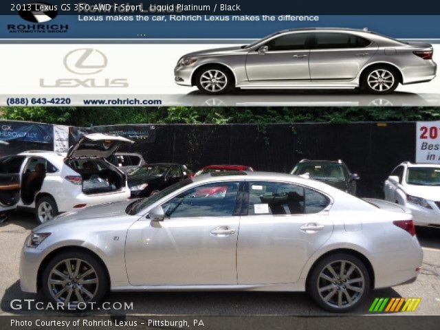 2013 Lexus GS 350 AWD F Sport in Liquid Platinum