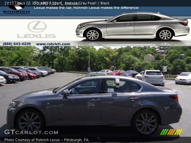 2013 Lexus GS 350 AWD F Sport in Nebula Gray Pearl