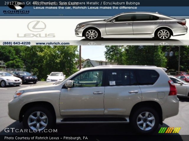 2012 Lexus GX 460 Premium in Satin Cashmere Metallic