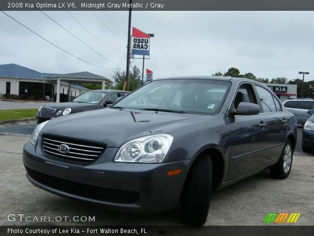 2008 Kia Optima LX V6 in Midnight Gray Metallic