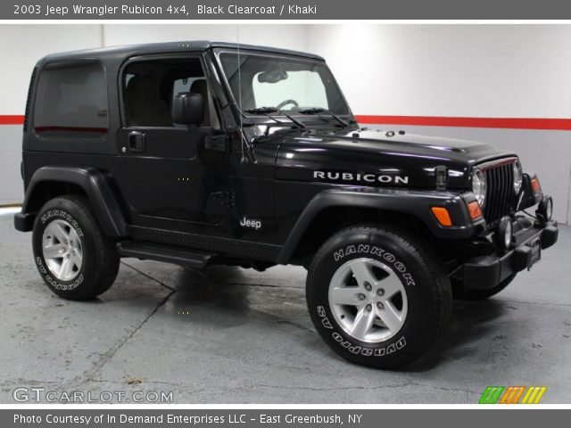 2003 Jeep Wrangler Rubicon 4x4 in Black Clearcoat