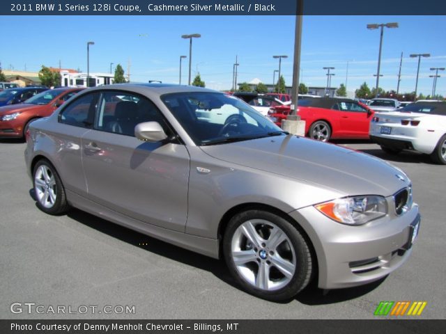 2011 BMW 1 Series 128i Coupe in Cashmere Silver Metallic