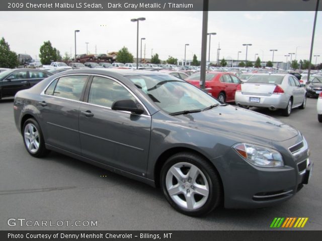 2009 Chevrolet Malibu LS Sedan in Dark Gray Metallic