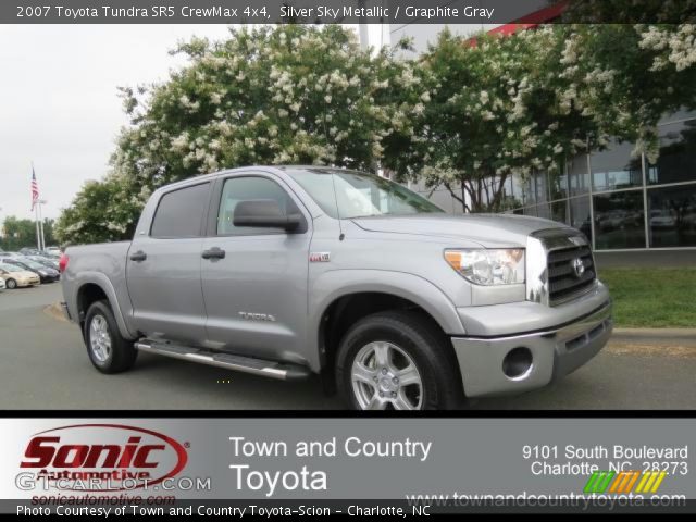 2007 Toyota Tundra SR5 CrewMax 4x4 in Silver Sky Metallic