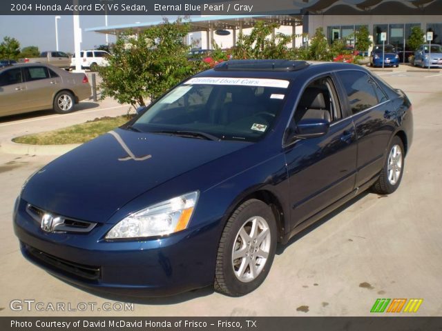 2004 Honda Accord EX V6 Sedan in Eternal Blue Pearl