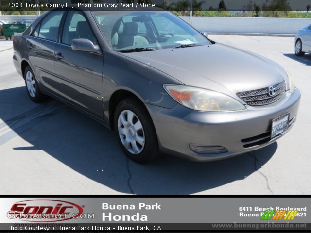 2003 Toyota Camry LE in Phantom Gray Pearl